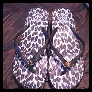 Wedge Tory Burch flip flops